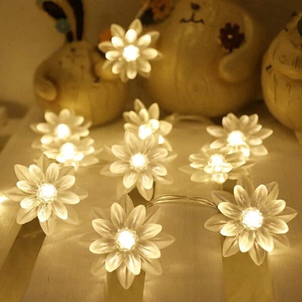 16 Led Lotus Flower Decoration Lights - Image 5